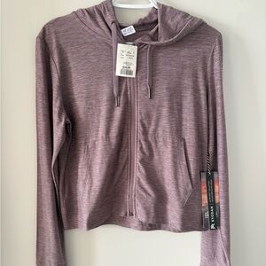 Yogalicious Purple Zip-Up Hoodie